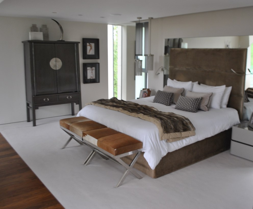 Award winning new build in Glasgow | Master bedroom | Interior Designers